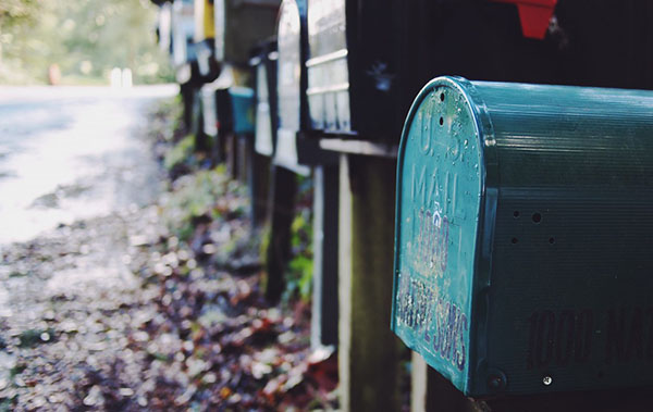 Mailboxes visually representing autoresponders