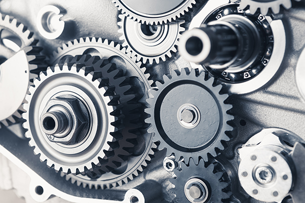 System of gears to illustrated automation during the email process.