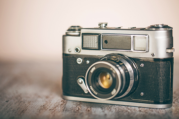 Image of a vintage camera